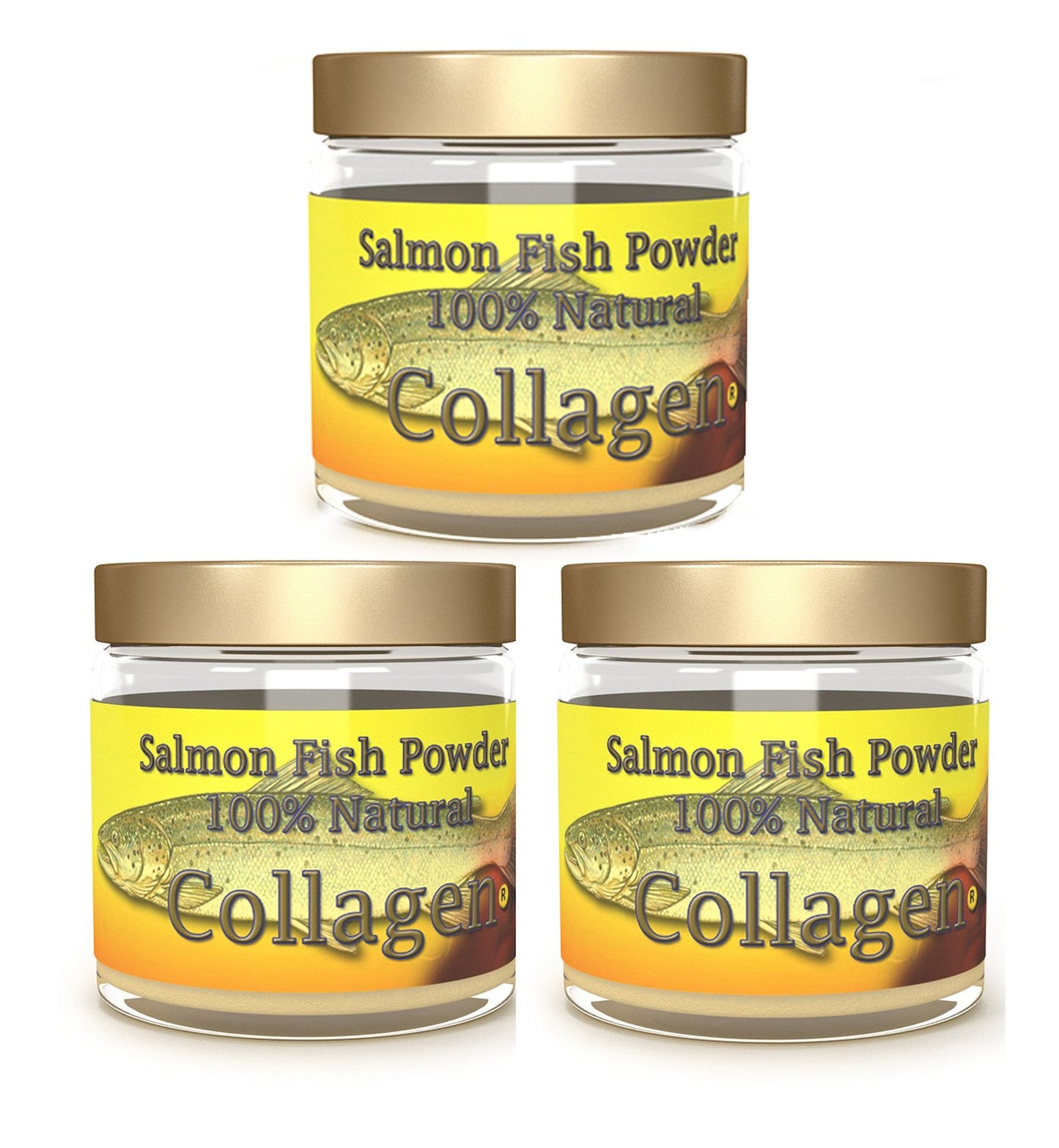 Marine Wild Caught Salmon Collagen Powder - 3 month supply - Salmon Collagen