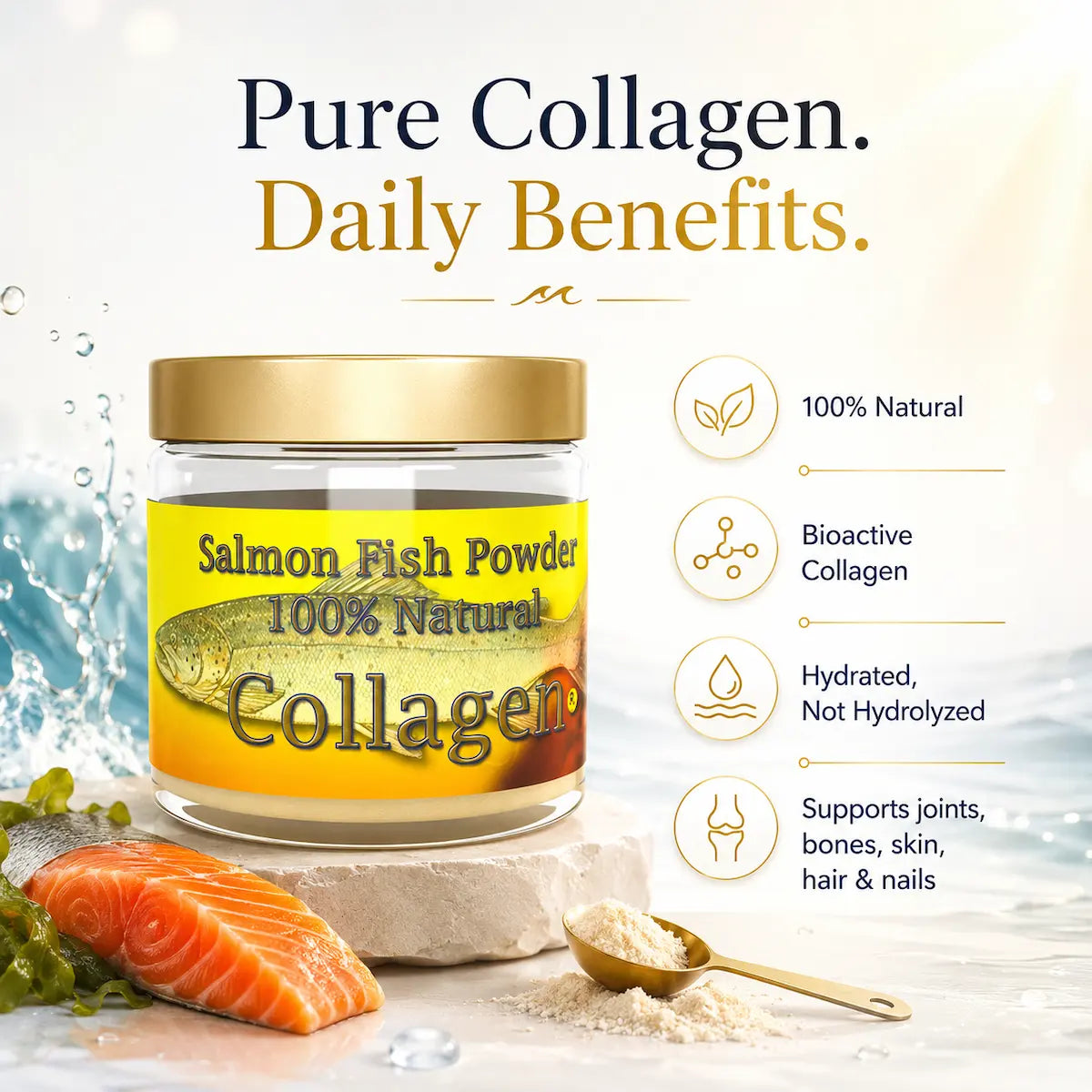 Premium Marine Collagen Powder for Skin & Joint Support