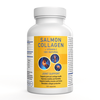 Marine Wild Caught Salmon Collagen 120 Capsules