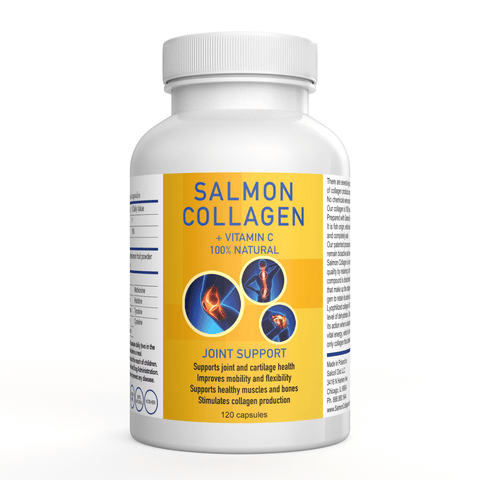 Marine Wild Caught Salmon Collagen 120 Capsules