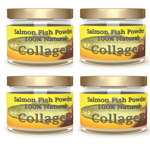 Marine Wild Caught Salmon Collagen Powder - 4 month supply